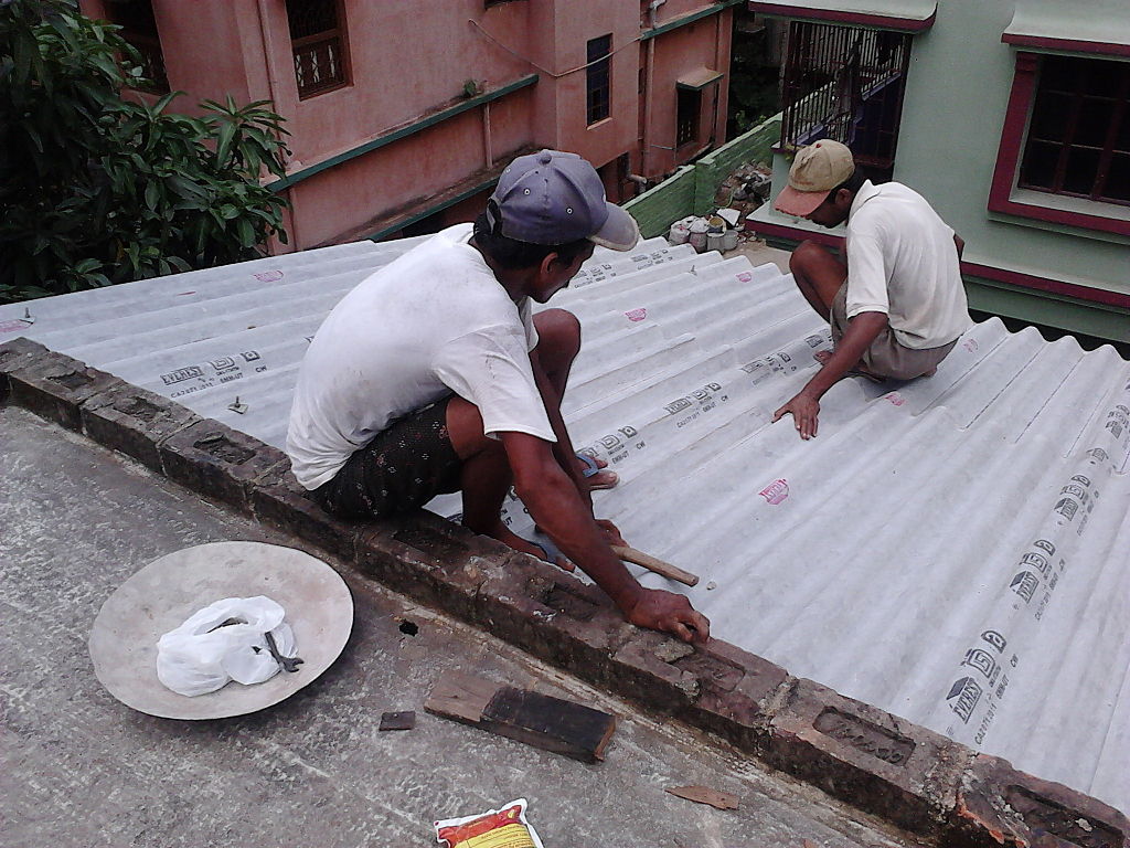 Corrugated Asbestos Sheet Roofing