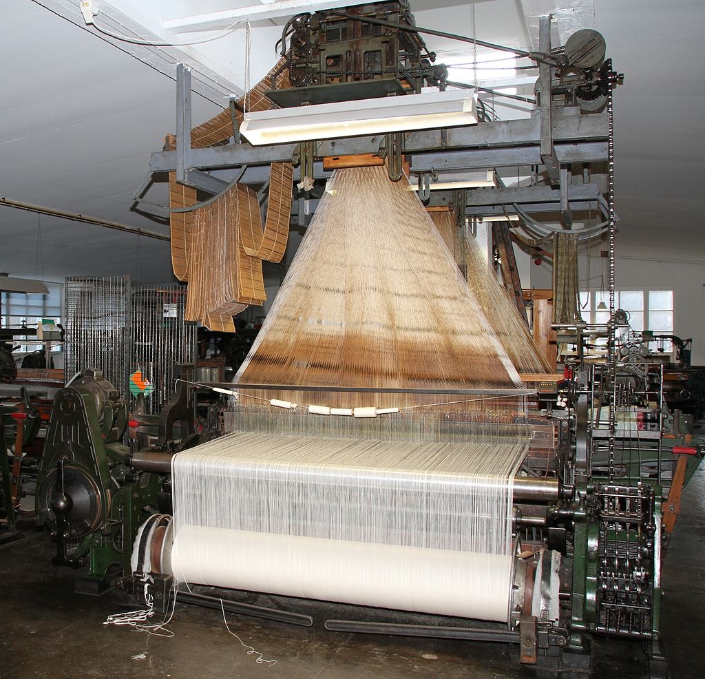 jacquard weaving machine