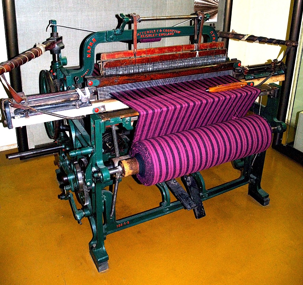 Pedal-driven-weaving-machine